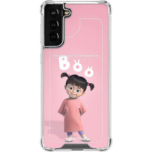 Disney Monsters Inc. Boo Portrait Galaxy S21 FE Clear Case